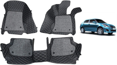 AYW Leatherite 7D Mat For  Maruti Suzuki Swift Dzire(Black)