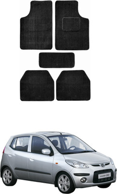 MATIES Fabric Standard Mat For  Hyundai i10 Active(Black)