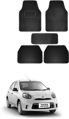 MATIES Fabric Standard Mat For  Nissan Micra Active(Black)