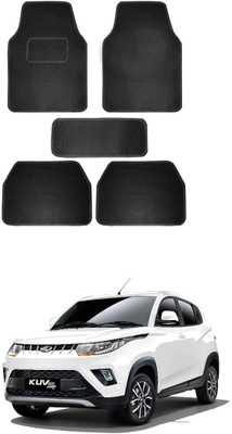 MATIES Fabric Standard Mat For  Mahindra KUV100(Black)