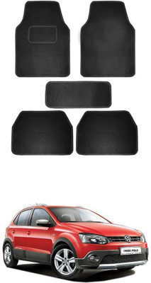 MATIES Fabric Standard Mat For  Volkswagen Polo Exquisite(Black)