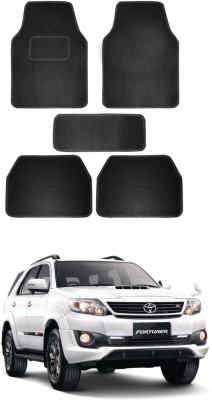 MATIES Fabric Standard Mat For  Toyota Fortuner(Black)