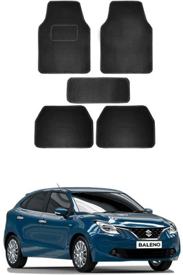 MATIES Fabric Standard Mat For  Maruti Suzuki Baleno(Black)
