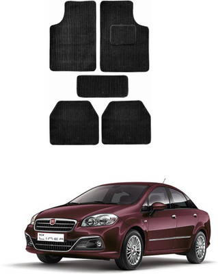 MATIES Fabric Standard Mat For  Fiat Linea(Black)