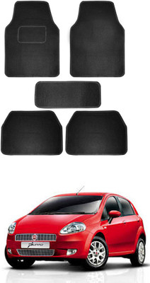 MATIES Fabric Standard Mat For  Tata Grand Dicor(Black)