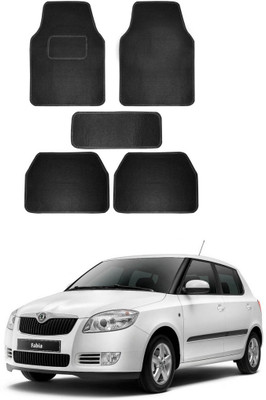 MATIES Fabric Standard Mat For  Skoda Fabia(Black)