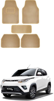 MATIES Fabric Standard Mat For  Mahindra KUV100(Beige)