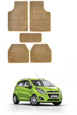 MATIES Fabric Standard Mat For  Chevrolet Beat(Beige)