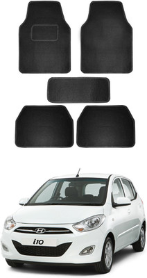 AYW Fabric Standard Mat For  Hyundai i10 Active(Black)