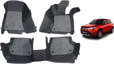 RKPSP Leatherite 7D Mat For  Maruti Suzuki Vitara Brezza(Black)