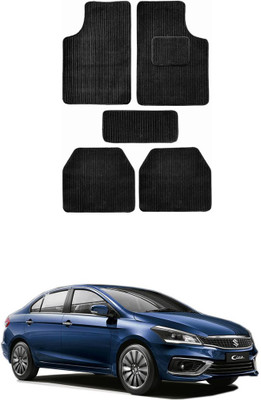 MATIES Fabric Standard Mat For  Maruti Suzuki Ciaz(Black)