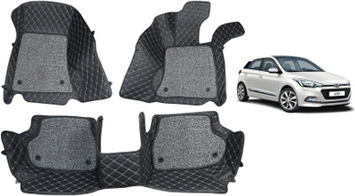 EIAC Leatherite 7D Mat For  Hyundai i20(Black)