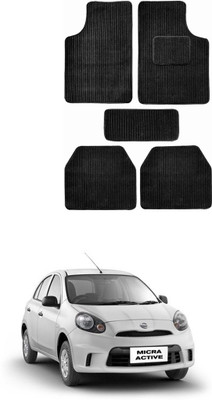 MATIES Fabric Standard Mat For  Nissan Micra Active(Black)