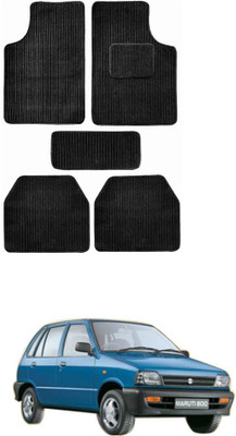 MATIES Fabric Standard Mat For  Maruti Suzuki 800(Black)