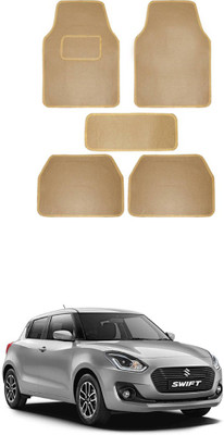 MATIES Fabric Standard Mat For  Maruti Suzuki New Swift(Beige)