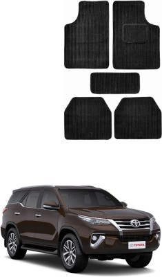 MATIES Fabric Standard Mat For  Toyota Fortuner(Black)