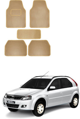 MATIES Fabric Standard Mat For  Volkswagen Verito Vibe(Beige)