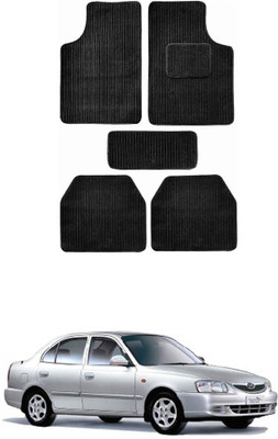 MATIES Fabric Standard Mat For  Hyundai Accent(Black)