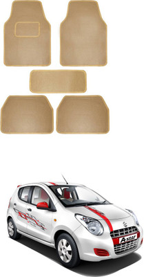 MATIES Fabric Standard Mat For  Maruti Suzuki A-Star(Beige)