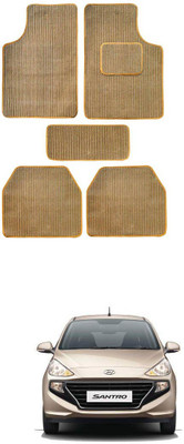 MATIES Fabric Standard Mat For  Hyundai Santro(Beige)