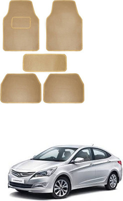 AYW Fabric Standard Mat For  Hyundai Fluidic Verna(Beige)
