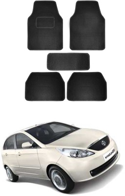 AYW Fabric Standard Mat For  Tata Indica Vista(Black)