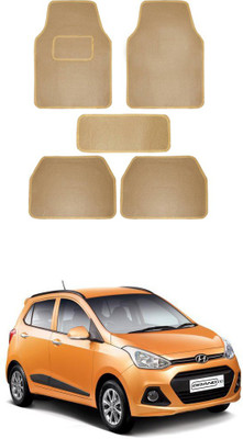AYW Fabric Standard Mat For  Hyundai Grand i10(Beige)