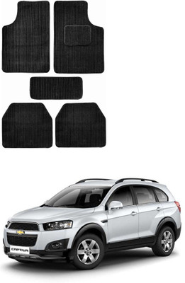 MATIES Fabric Standard Mat For  Chevrolet Captiva(Black)