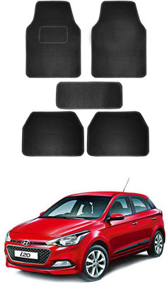 MATIES Fabric Standard Mat For  Hyundai i20(Black)