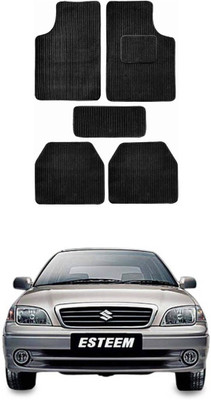 MATIES Fabric Standard Mat For  Maruti Suzuki Esteem(Black)