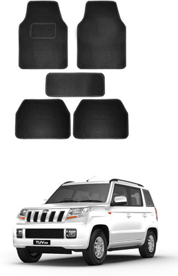MATIES Fabric Standard Mat For  Mahindra TUV 300(Black)