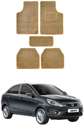 AYW Fabric Standard Mat For  Tata Zest(Beige)