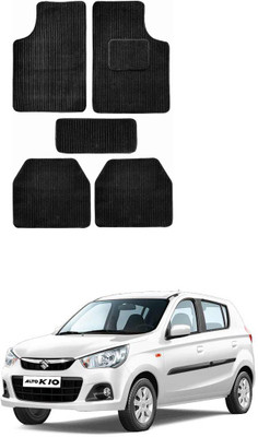 MATIES Fabric Standard Mat For  Maruti Suzuki Alto K10(Black)