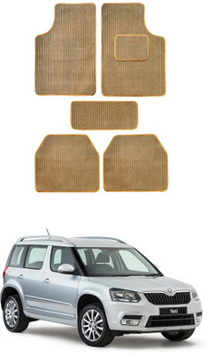 MATIES Fabric Standard Mat For  Skoda Yeti(Beige)