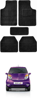 MATIES Fabric Standard Mat For  Tata Nano(Black)