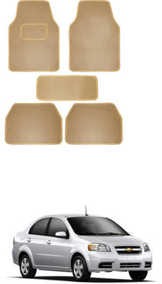 MATIES Fabric Standard Mat For  Chevrolet Aveo(Beige)