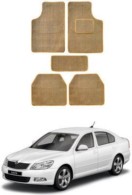 MATIES Fabric Standard Mat For  Skoda Laura(Beige)