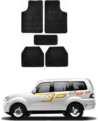 MATIES Fabric Standard Mat For  Tata Sumo Grand(Black)