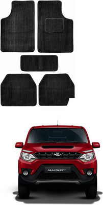 MATIES Fabric Standard Mat For  Mahindra Nuvosport(Black)