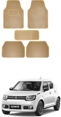 MATIES Fabric Standard Mat For  Maruti Suzuki Ignis(Beige)