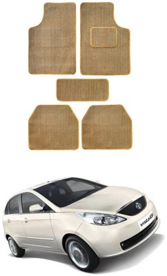 AYW Fabric Standard Mat For  Tata Indica Vista(Beige)