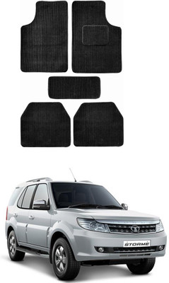 MATIES Fabric Standard Mat For  Tata Safari Storme(Black)