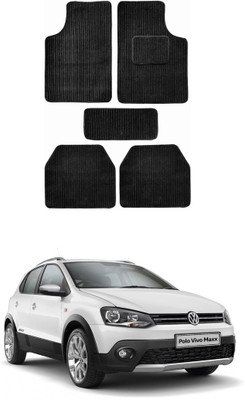 MATIES Fabric Standard Mat For  Volkswagen Polo Exquisite(Black)