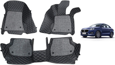 RKPSP Leatherite 7D Mat For  Maruti Suzuki Swift Dzire(Black)