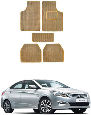 AYW Fabric Standard Mat For  Hyundai Verna Fluidic(Beige)