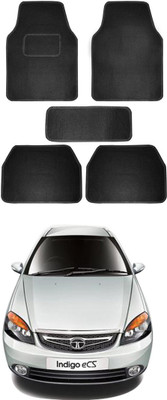 MATIES Fabric Standard Mat For  Tata Indigo CS(Black)
