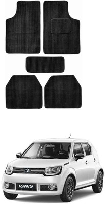 MATIES Fabric Standard Mat For  Maruti Suzuki Ignis(Black)