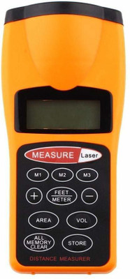 Zahuu PSAH-3355 LCD Digital Ultrasonic Laser Distance Area Volume Meter Measurer Non-magnetic Engineer's Precision Level(1800 cm)