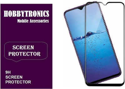 HOBBYTRONICS Edge To Edge Tempered Glass for OPPO F9 Pro(Pack of 1)
