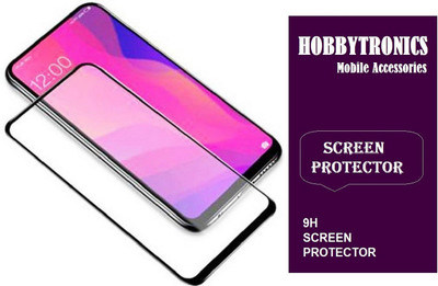 HOBBYTRONICS Edge To Edge Tempered Glass for Oppo F9(Pack of 1)